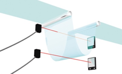 Контроль провисания и натяжения прозрачной пленки